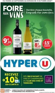 Couverture du catalogue Spéciale foire aux vins