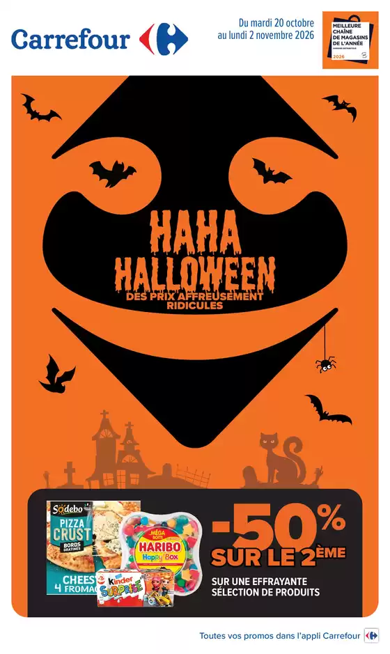 Couverture du catalogue Halloween