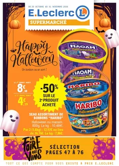 Couverture du catalogue Happy Halloween
