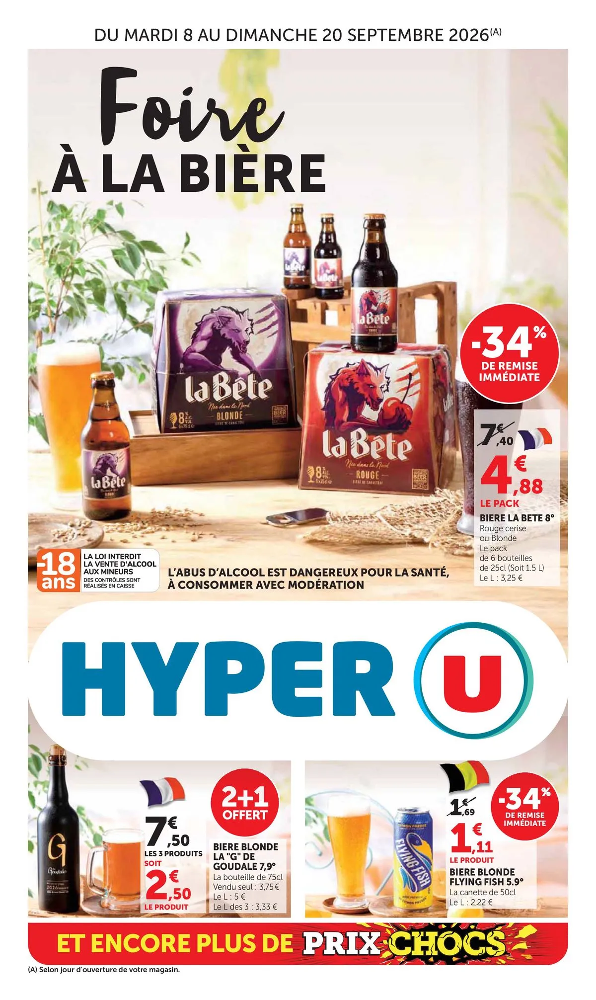 Couverture du catalogue Foire à la bière
