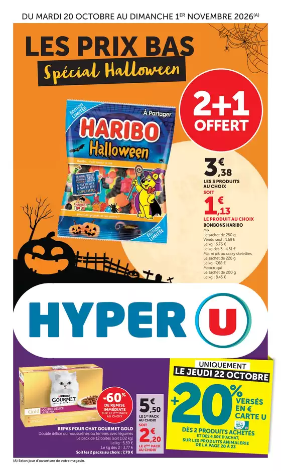 Couverture du catalogue Spécial Halloween