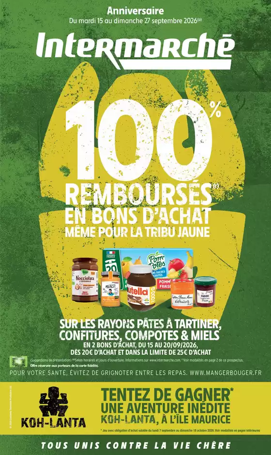 Couverture du catalogue Tf anniversaire 1
