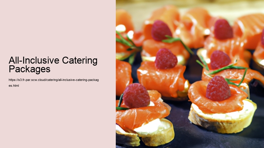 All-Inclusive Catering Packages