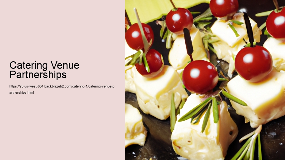 Catering Venue Partnerships