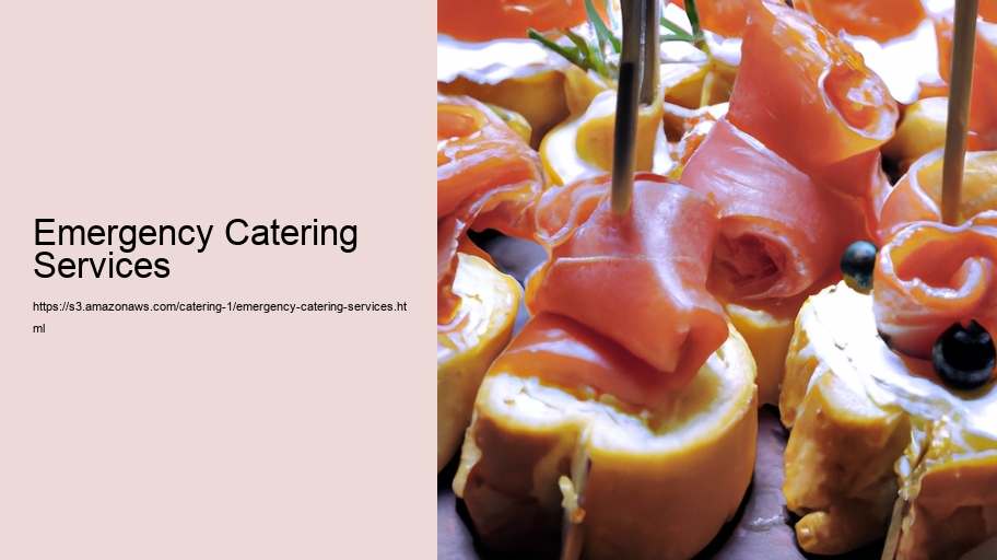 Emergency Catering Services