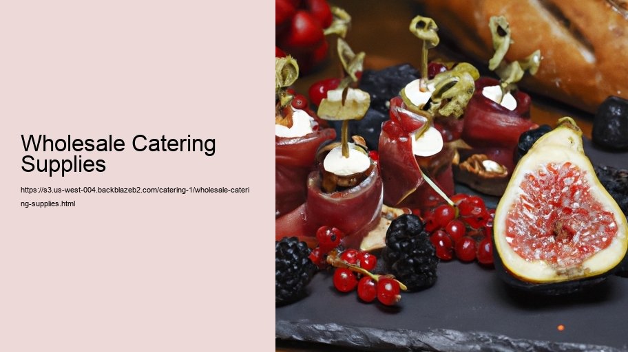 Wholesale Catering Supplies