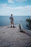 View from the ruined complex of Old Galata Lighthouse, on the opposite side of the bay of Varna.