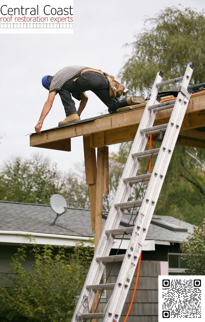 Do you clean up after completing a roof restoration?