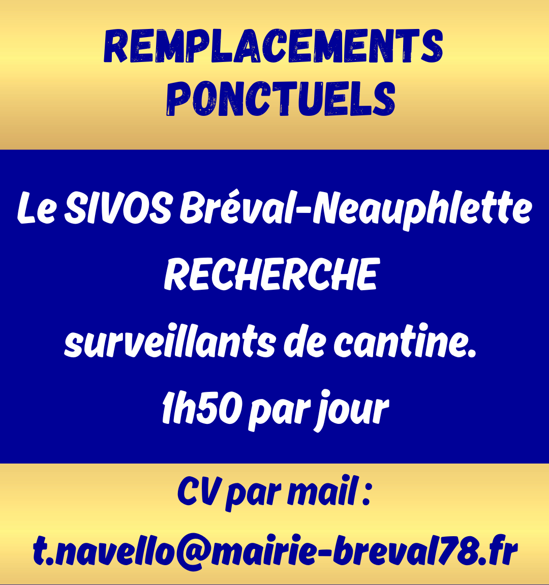 Rejoignez l’équipe de surveillants de cantine !