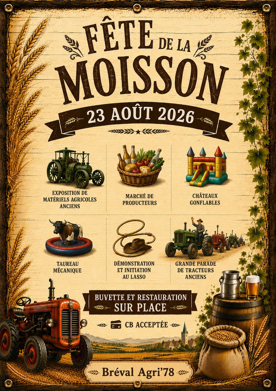 Fête de la Moisson - Bréval Agri