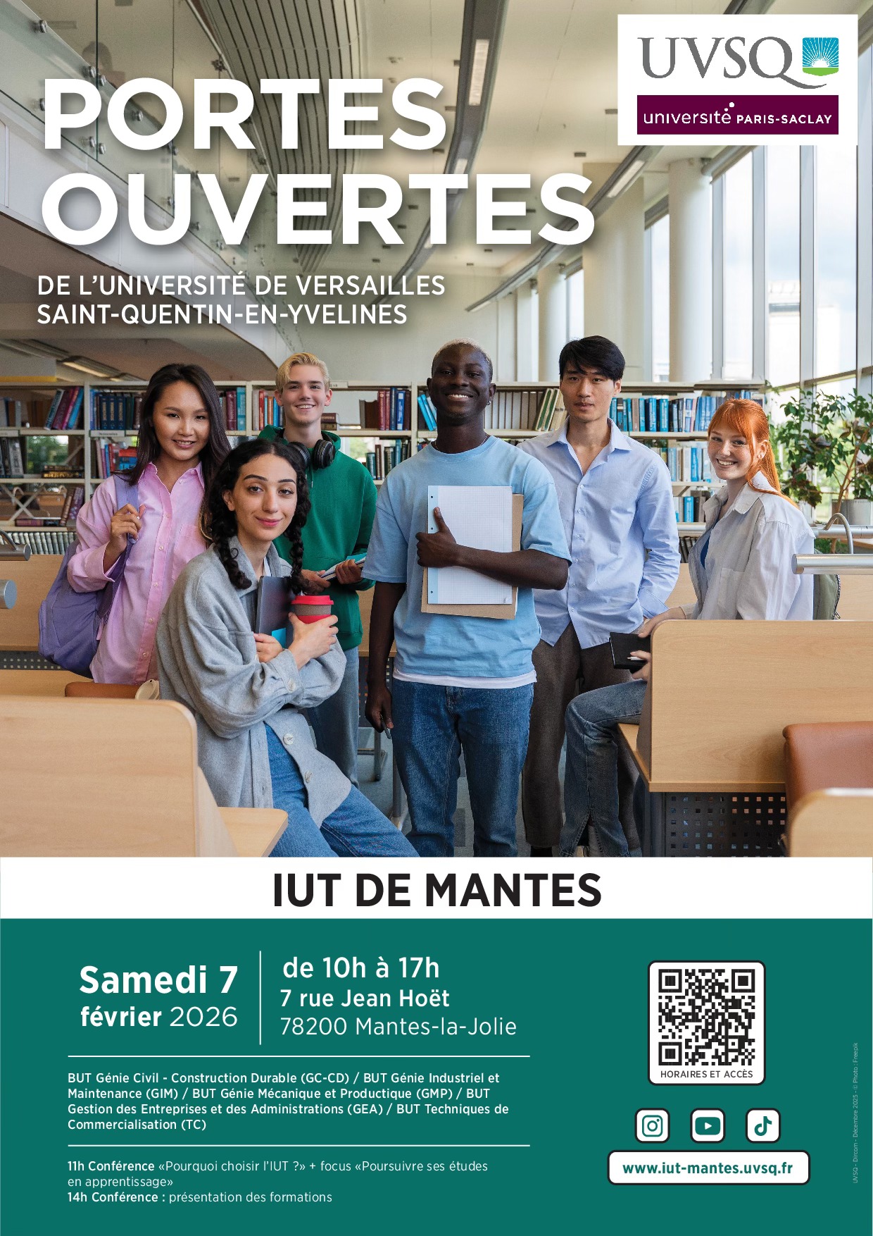 Portes Ouvertes IUT MANTES