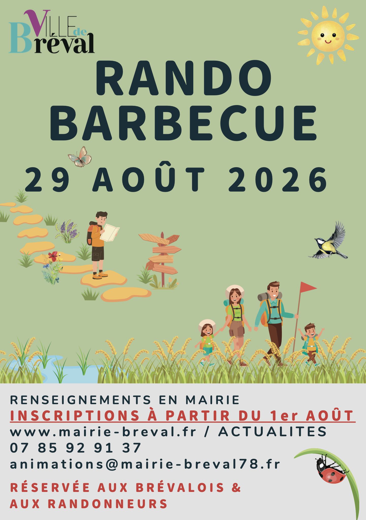 Rando Barbecue 30 août 2026