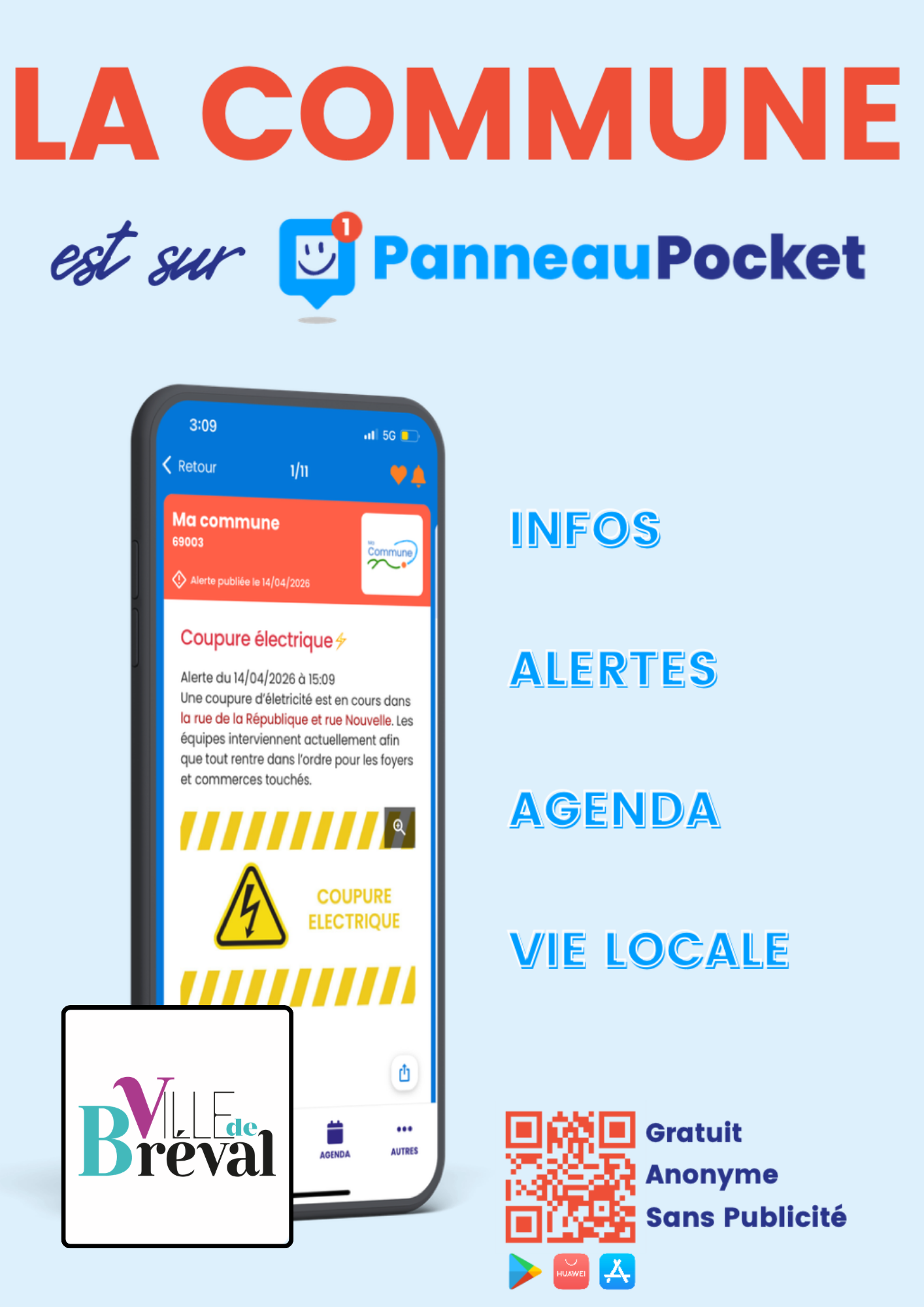 L'appli officielle de Bréval