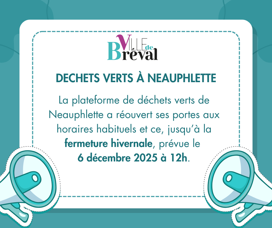 Plateforme de déchets verts de Neauphlette