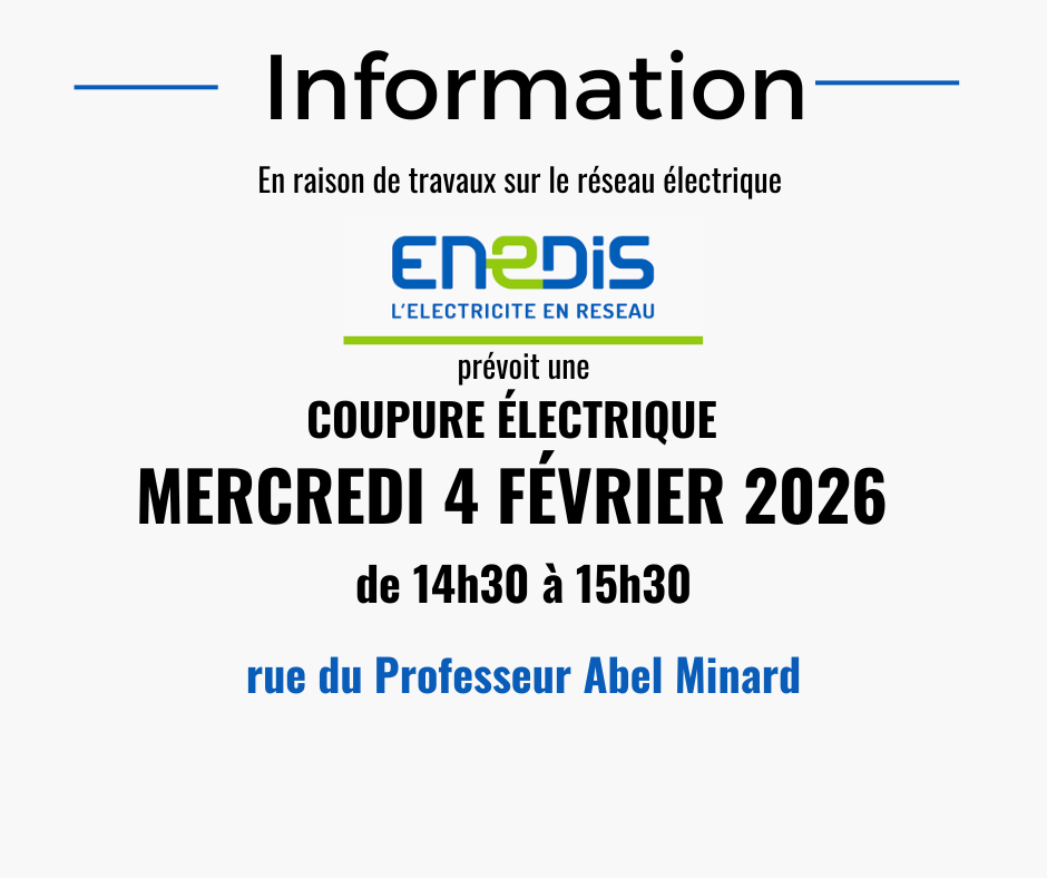 Coupure Enedis