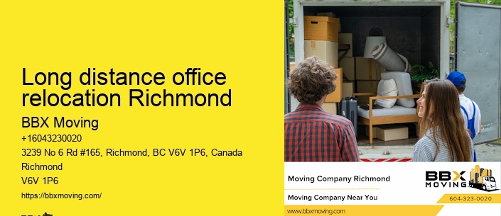 Long distance office relocation Richmond