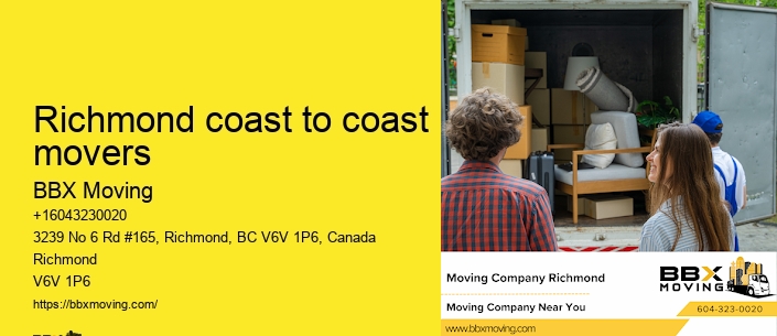 Richmond coast to coast movers
