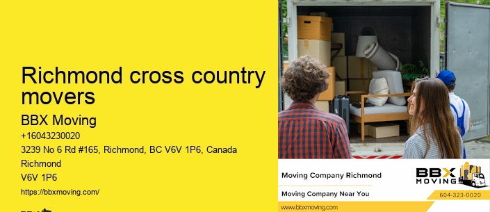 Richmond cross country movers