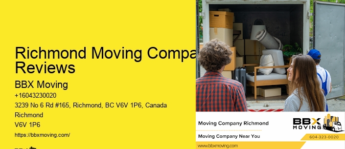 Richmond Moving Company Reviews