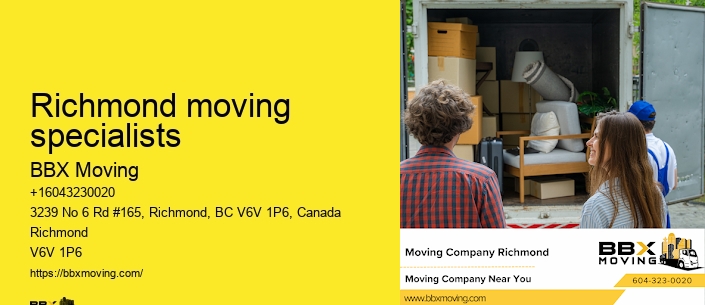 Richmond moving specialists