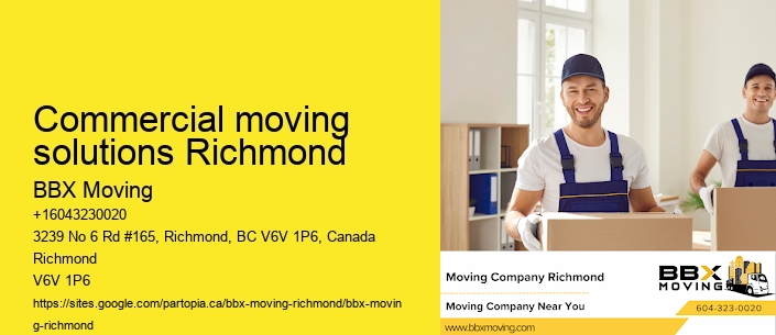 Commercial moving solutions Richmond