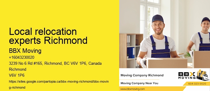 Local relocation experts Richmond