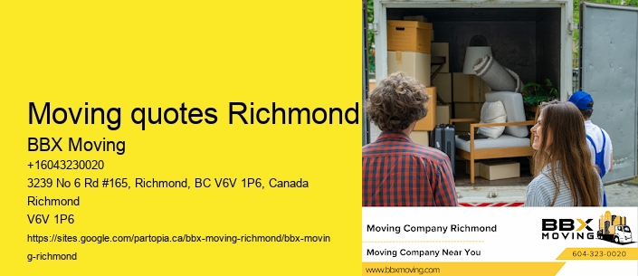 Moving quotes Richmond