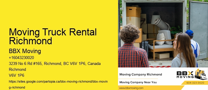Moving Truck Rental Richmond