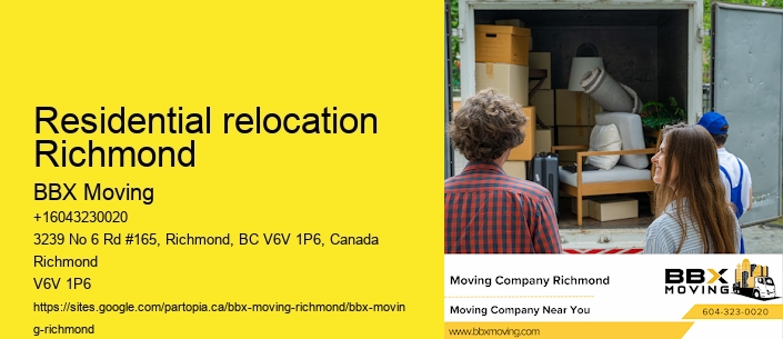 Residential relocation Richmond