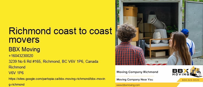 Richmond coast to coast movers