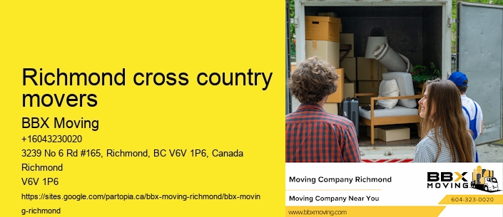 Richmond cross country movers