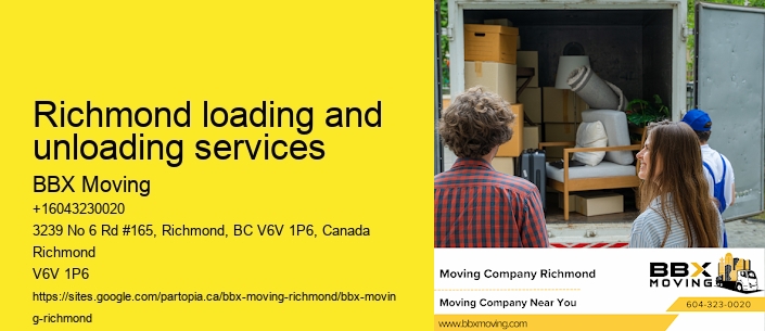 Richmond loading and unloading services
