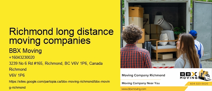 Richmond long distance moving companies