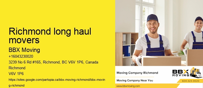 Richmond long haul movers