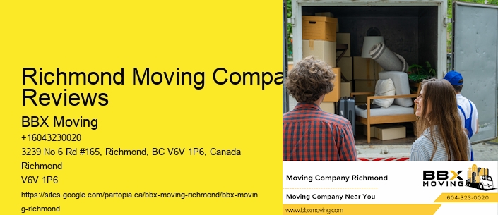 Richmond Moving Company Reviews