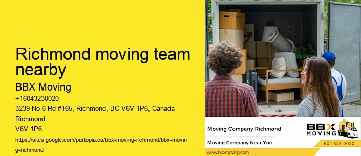Richmond moving team nearby