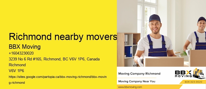 Richmond nearby movers
