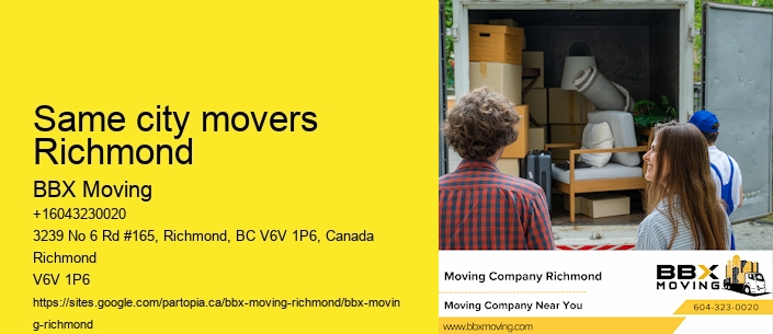 Same city movers Richmond
