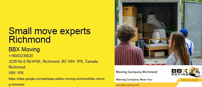 Small move experts Richmond