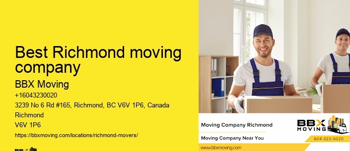 Best Richmond moving company