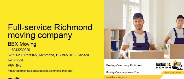 Full-service Richmond moving company