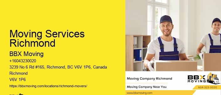 Moving Services Richmond