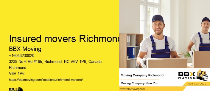Insured movers Richmond