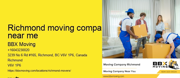 Richmond moving company near me