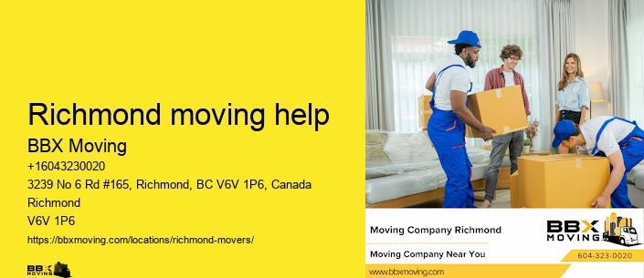Richmond moving help