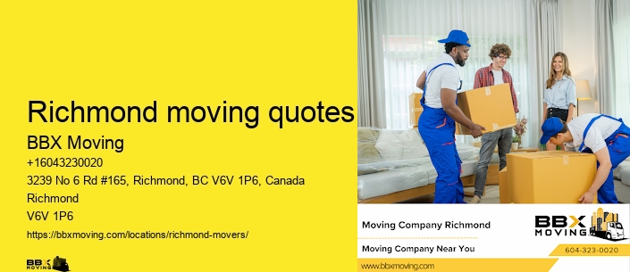 Richmond moving quotes