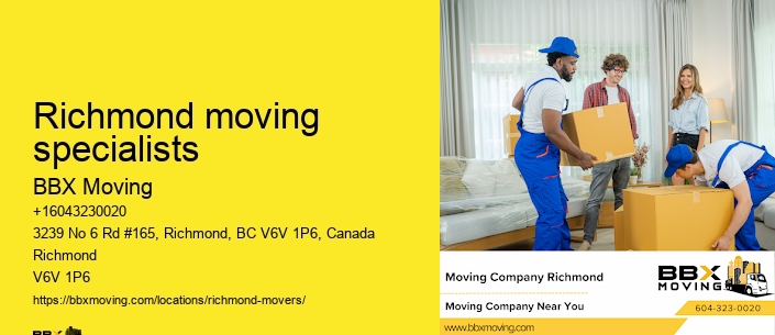 Richmond moving specialists
