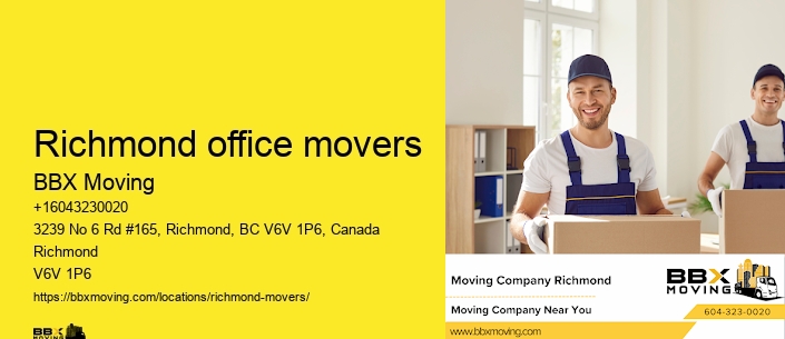 Richmond office movers