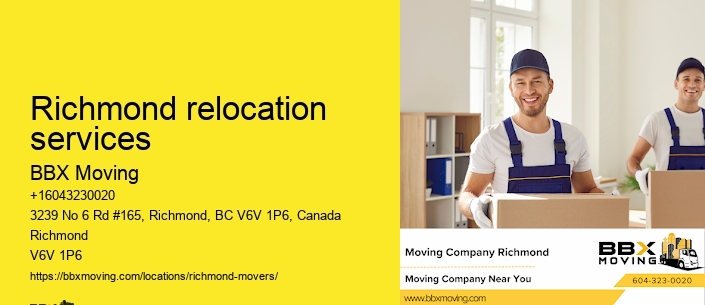 Richmond relocation services