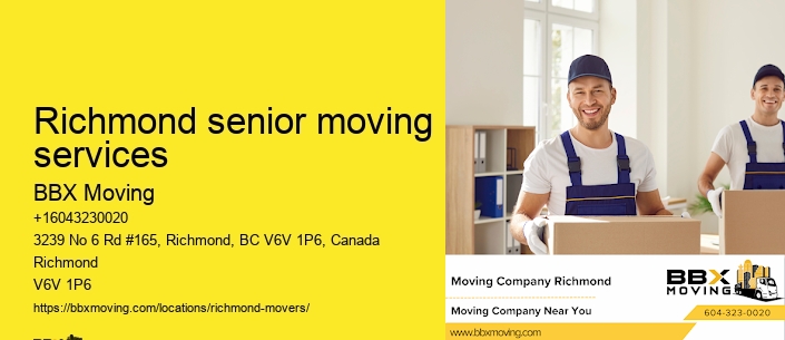 Richmond senior moving services